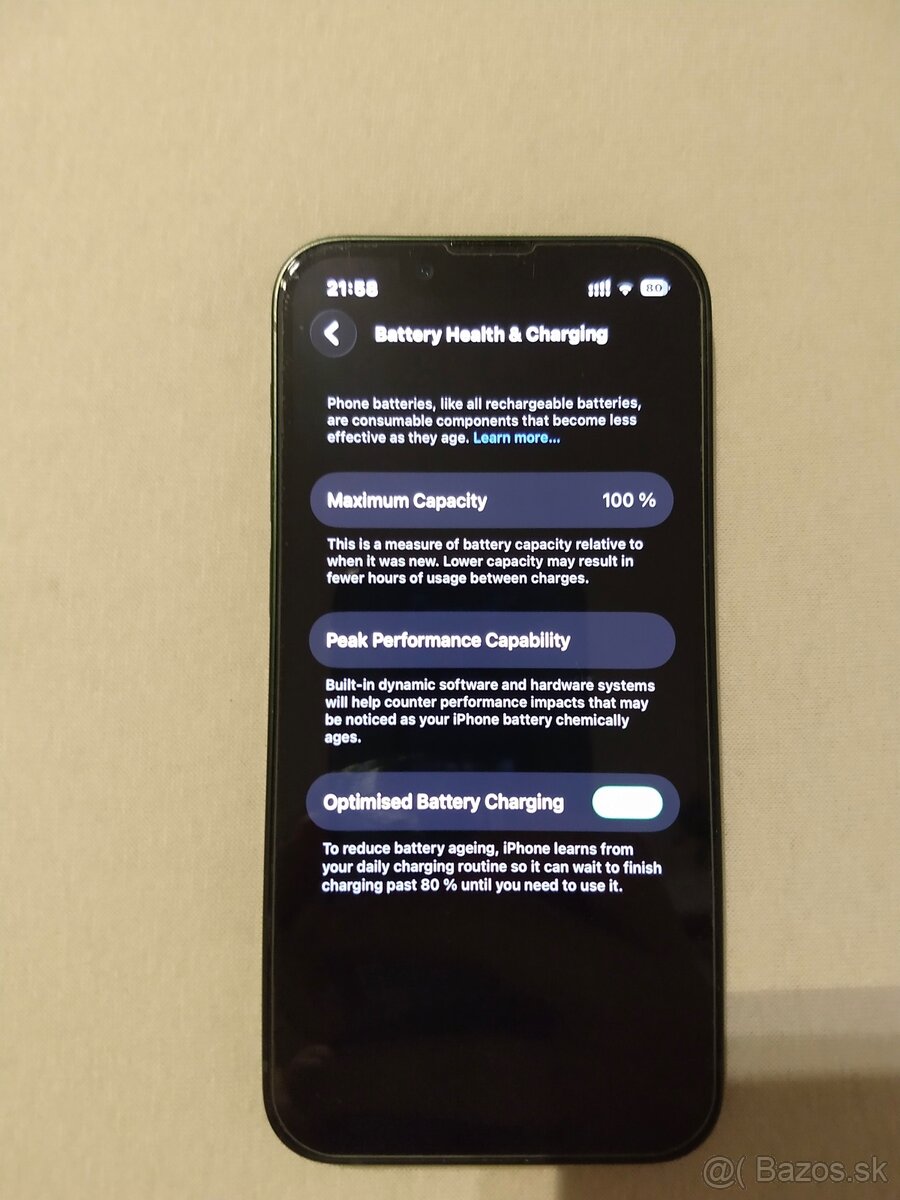 iPhone 13 Mini 128GB 100% Batéria - 4