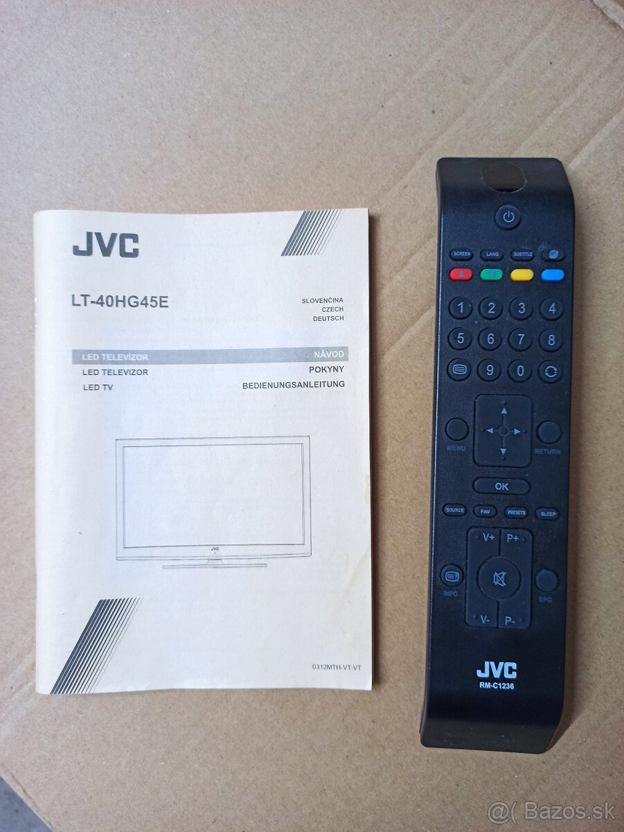 JVC LED TV LT-40HG45E – 40" Full HD - 4