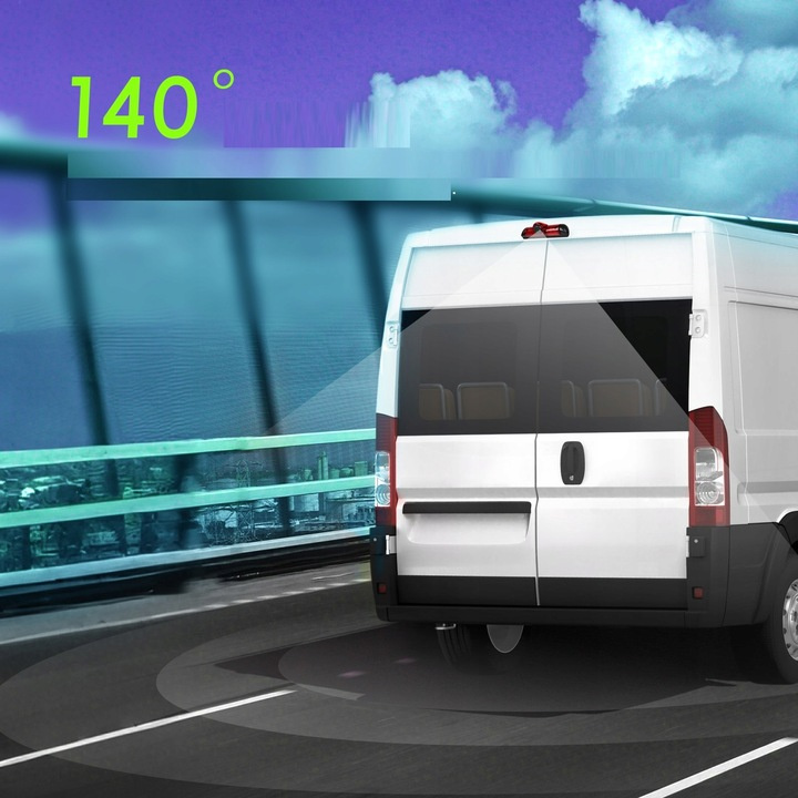 Cúvacia kamera pre dodávky Jumper / Boxer / Ducato - 4