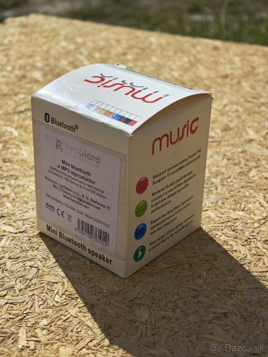 Mini Bluetooth reproduktor TG-S09 - 4