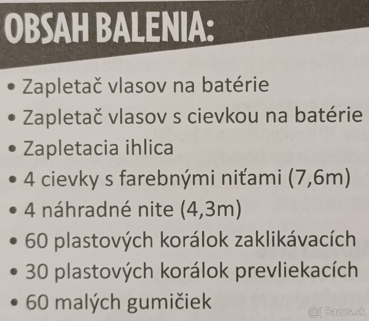 Zapletač vlasov pre deti - 4
