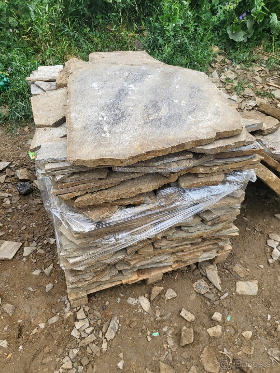 Kamen peskovec zluto hnedi - 4