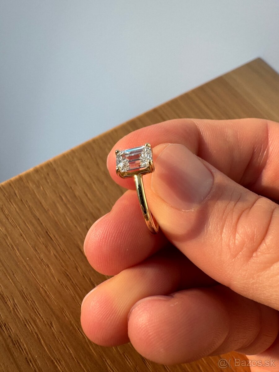 💍 Luxusný diamantový 1,12 ct prsteň s certifikátom GIA - 4