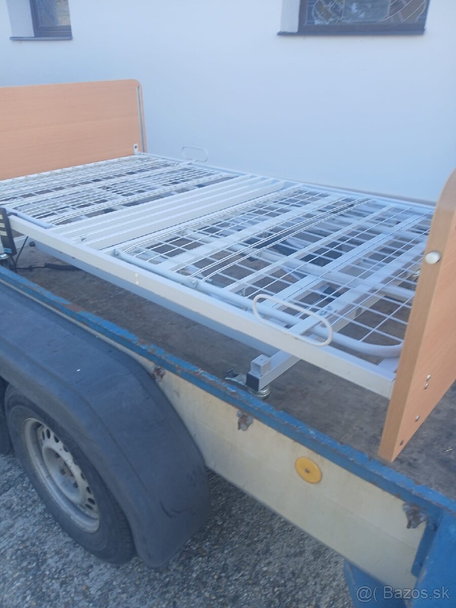 Elektrická zdravotná polohovacia nadrozmerna posteľ - 4