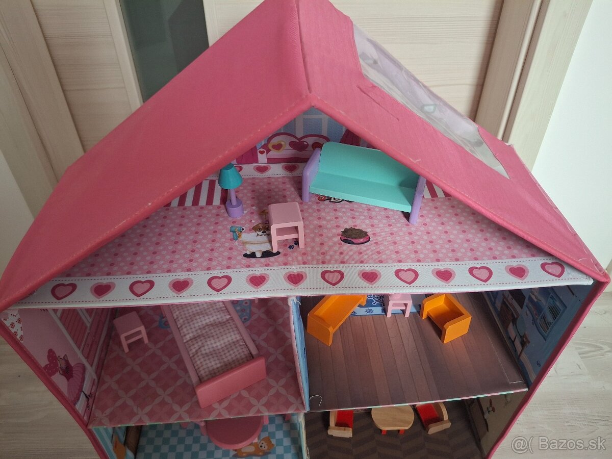 Skladací domček pre bábiky LISA - 4