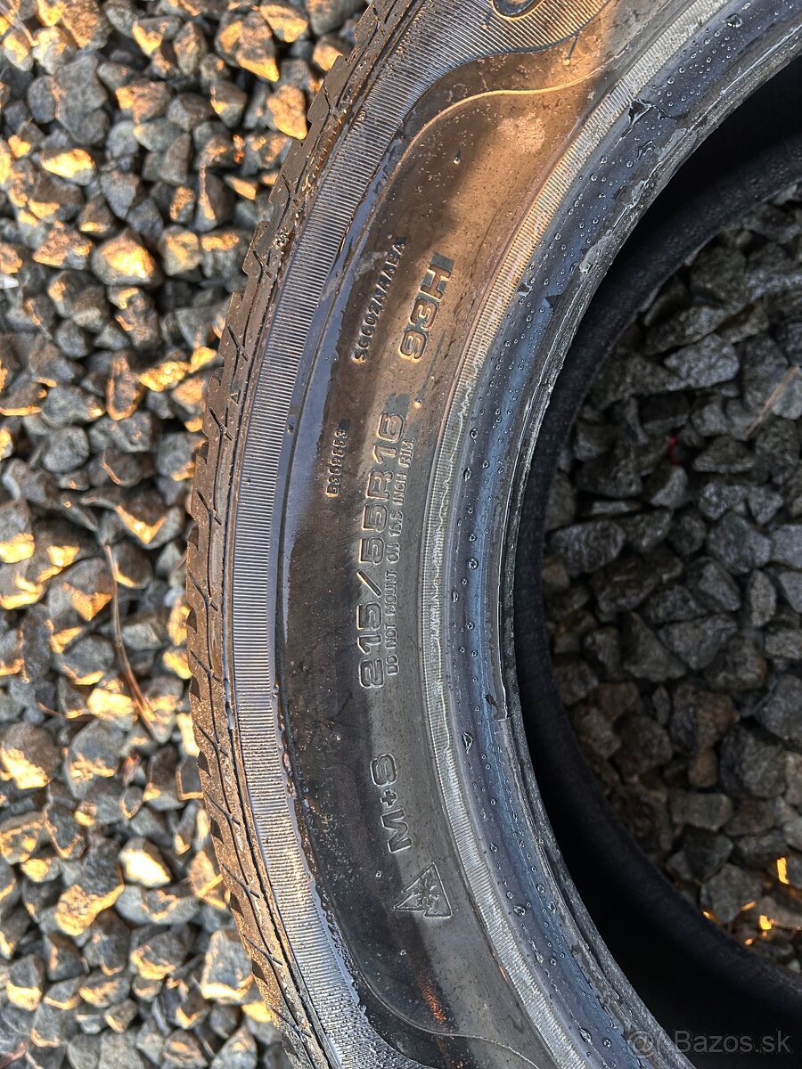 Predam 215/55/16 zimné 2ks - 4