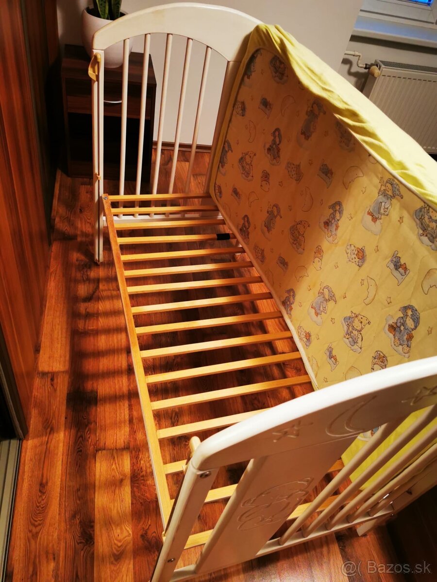 Detská postieľka s madracom - 4