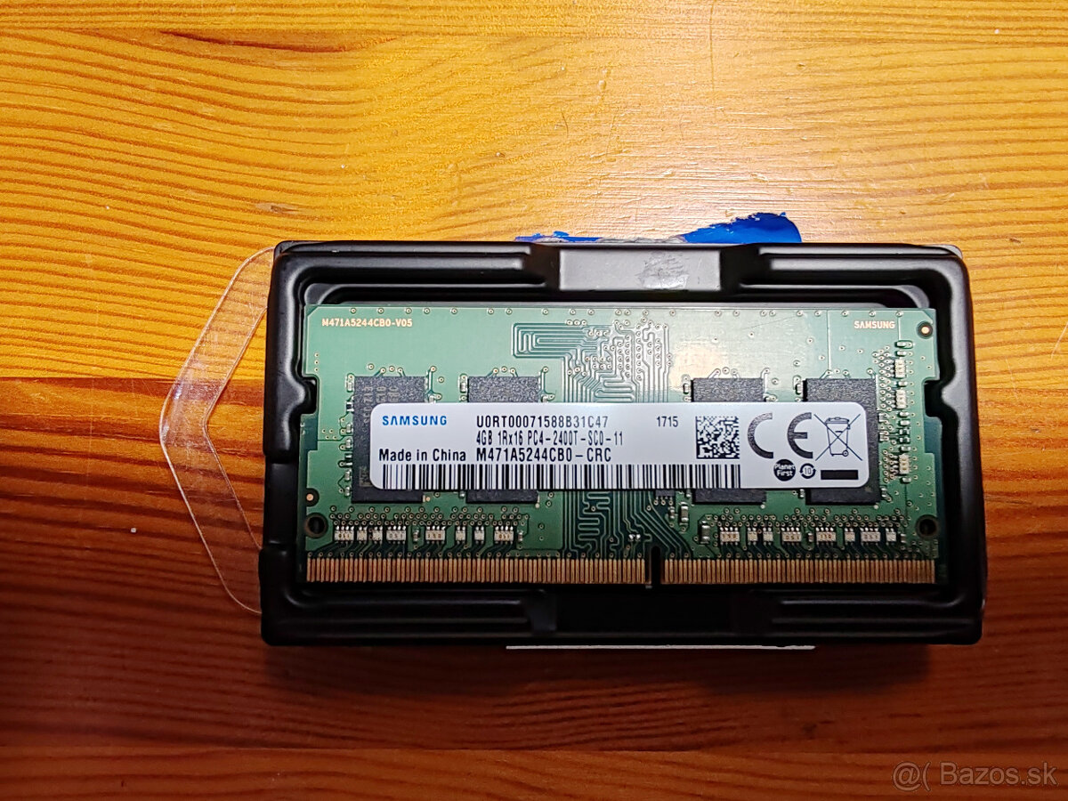 Predám pamäte do notebooku SODIMM DDR4, DDR3, DDR2 - 4