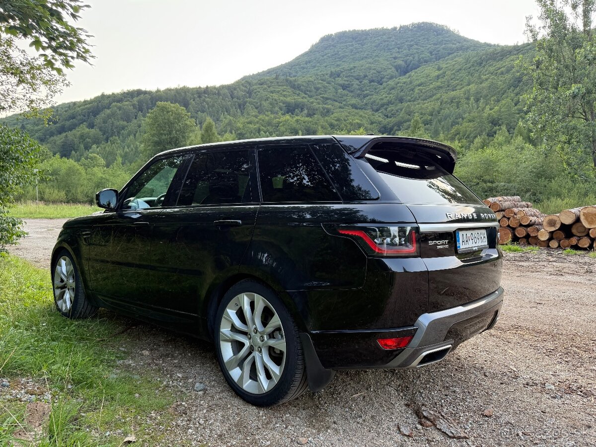 Range Rover Sport 3,0D SDV6, 225kW (306k), 4x4, 2019, ťažné