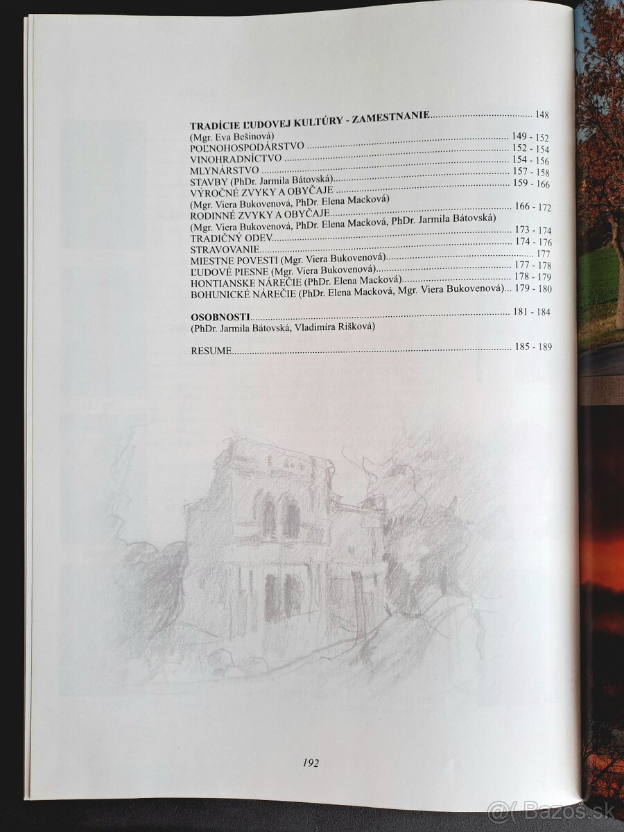 Predám knihu – monografiu obce Bohunice, okr. Levice - 4