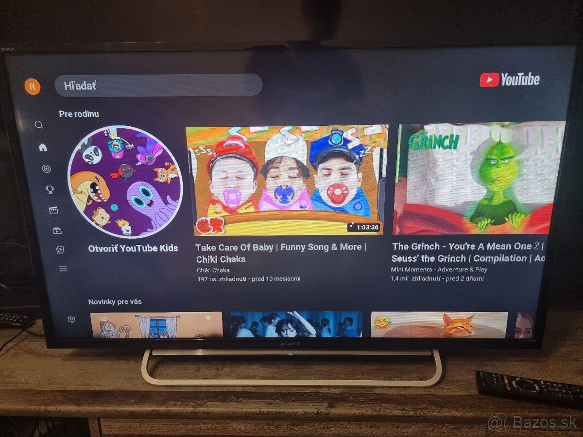 Kvalitná TV Sony 40" 102cm, Aj Na Batérie 20V - 4