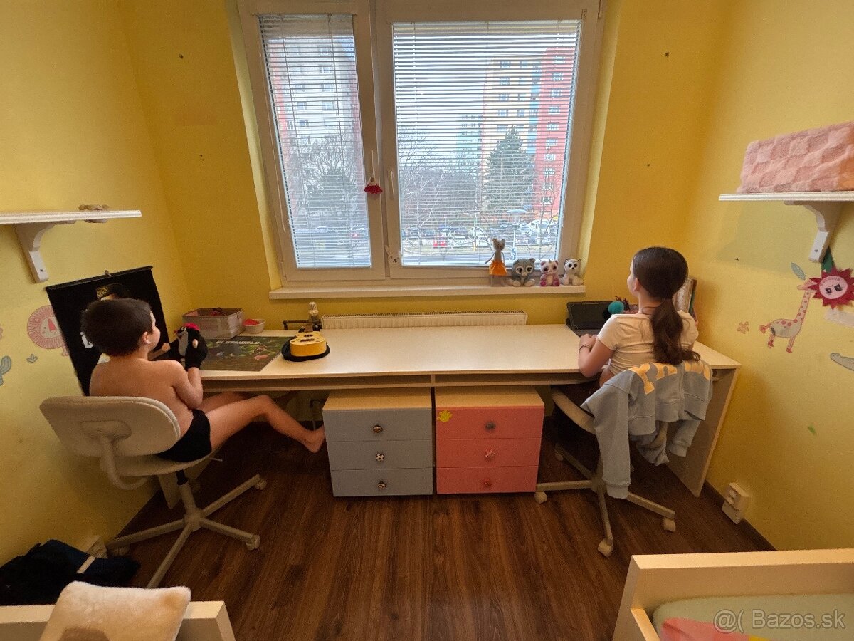 Detská izba detské postele písací stôl - 4