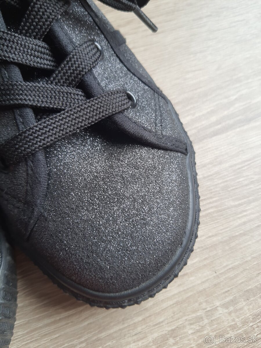 Dievčenské tenisky, trblietavé č.36 - 4