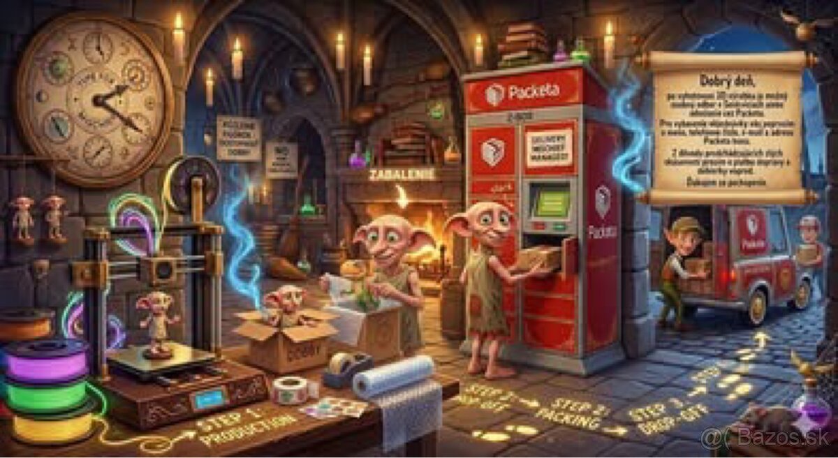 Figurka Dobby Harry potter - 4