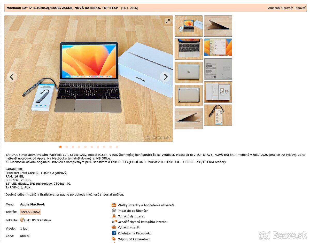 MacBook - ZÁRUKA 6 mesiacov - 4