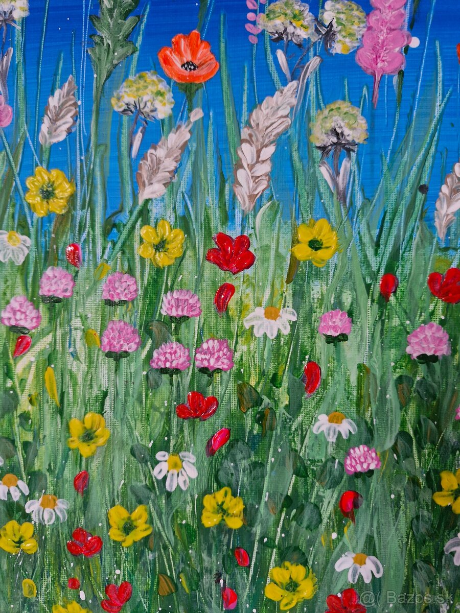 Abstraktný obraz 100x70 cm LUKA - 4