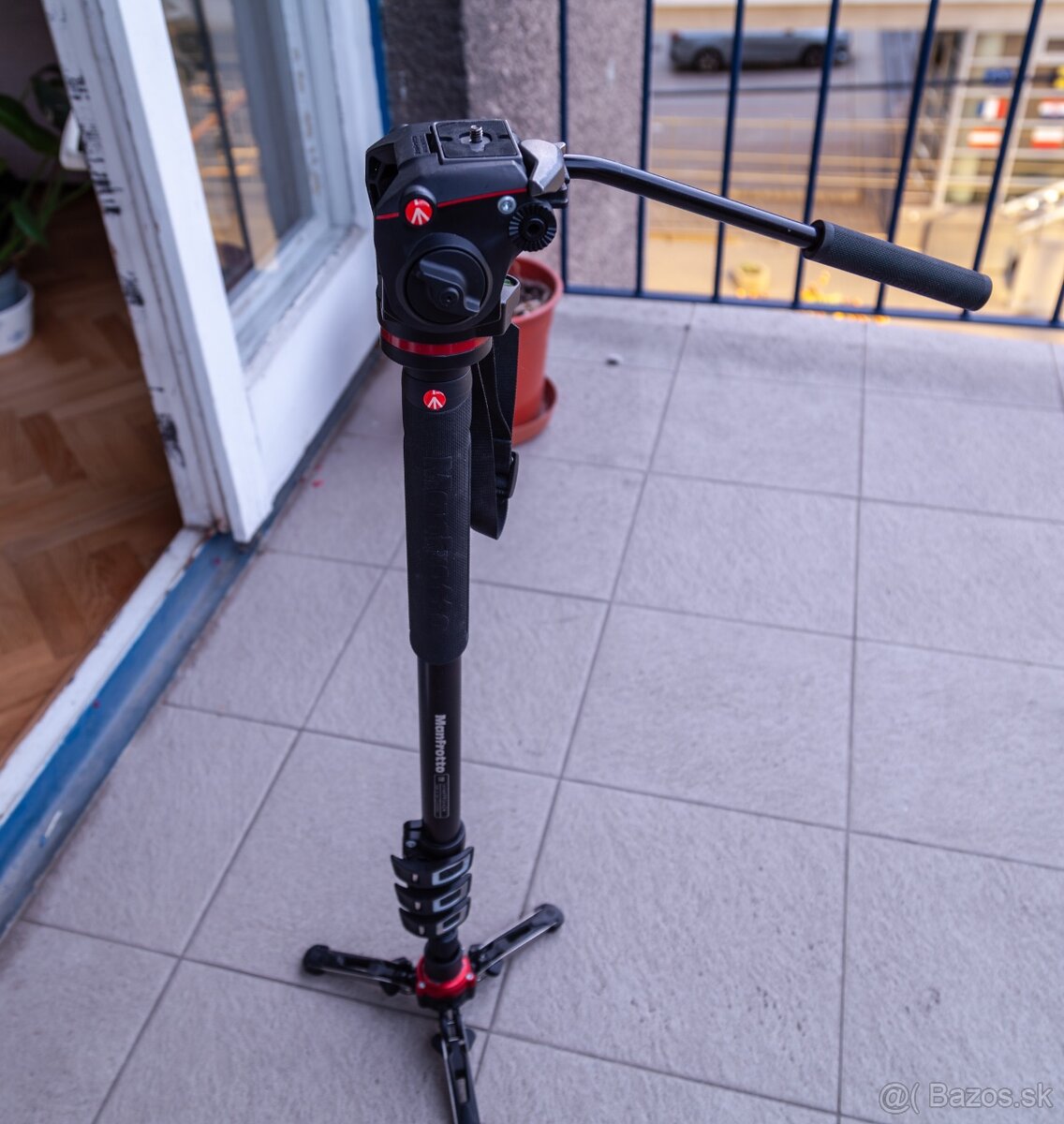 Manfrotto MVMXPROA4 Monopod + videohlava - 4