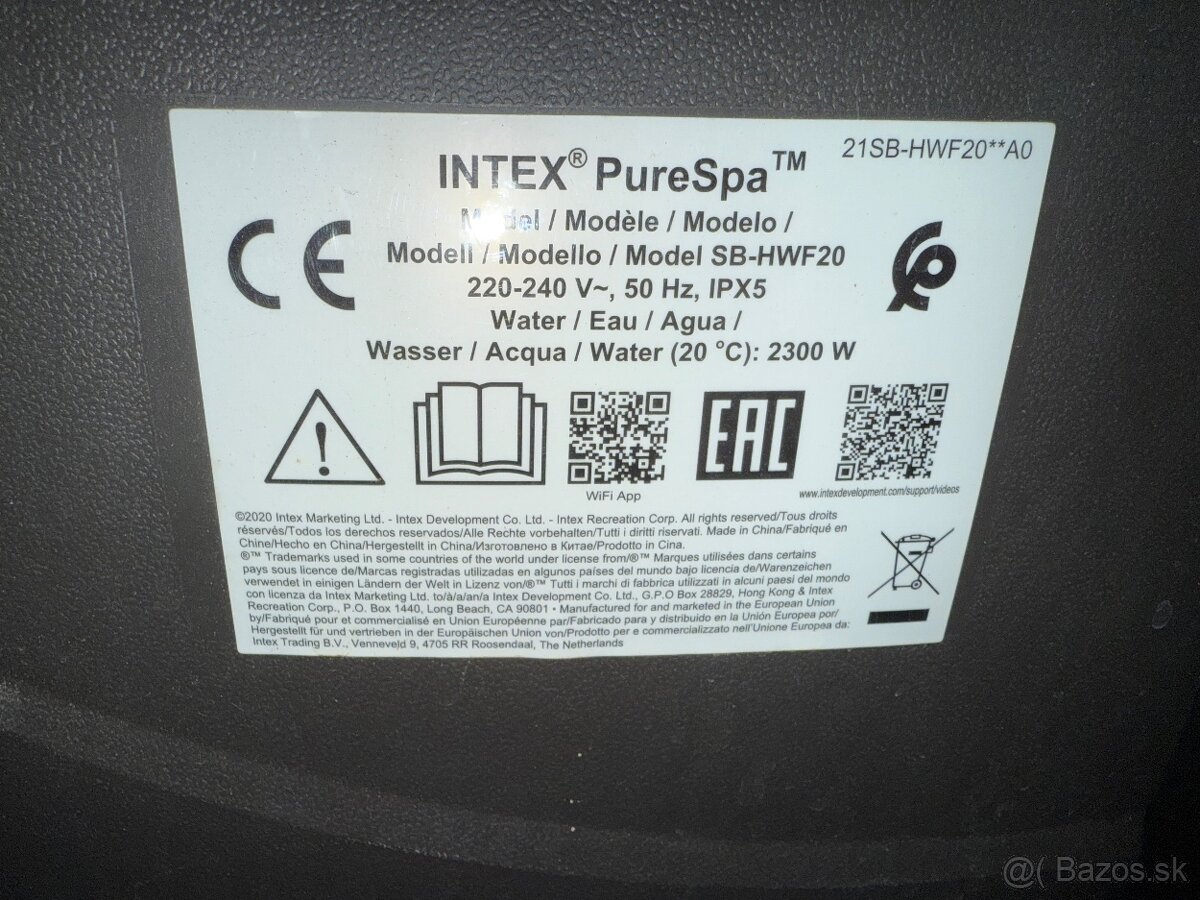 Predám vírivku Intex - 4