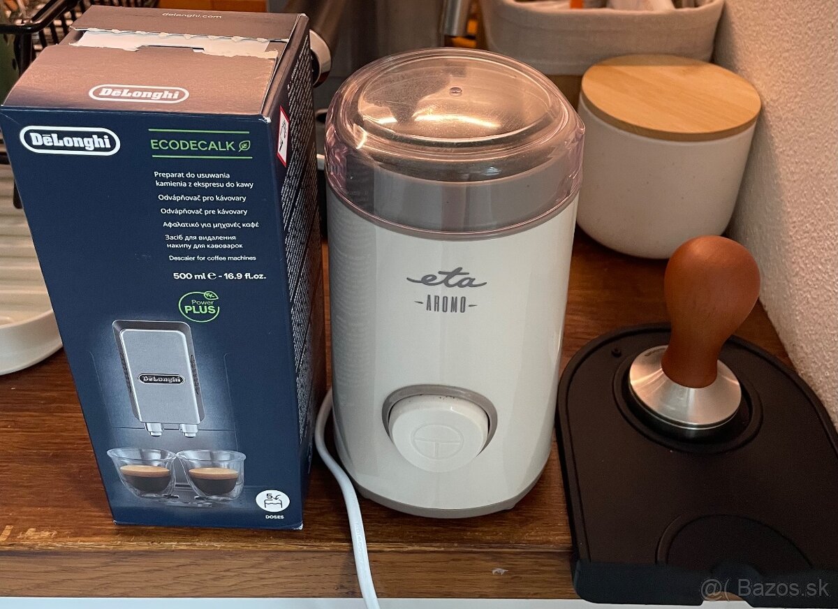 Predám pákový kávovar De’Longhi Dedica, aj s mlynčekom - 4