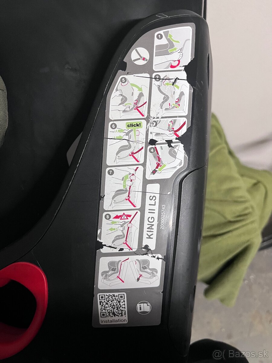 Autosedacka Britax Romer King 2 - 4