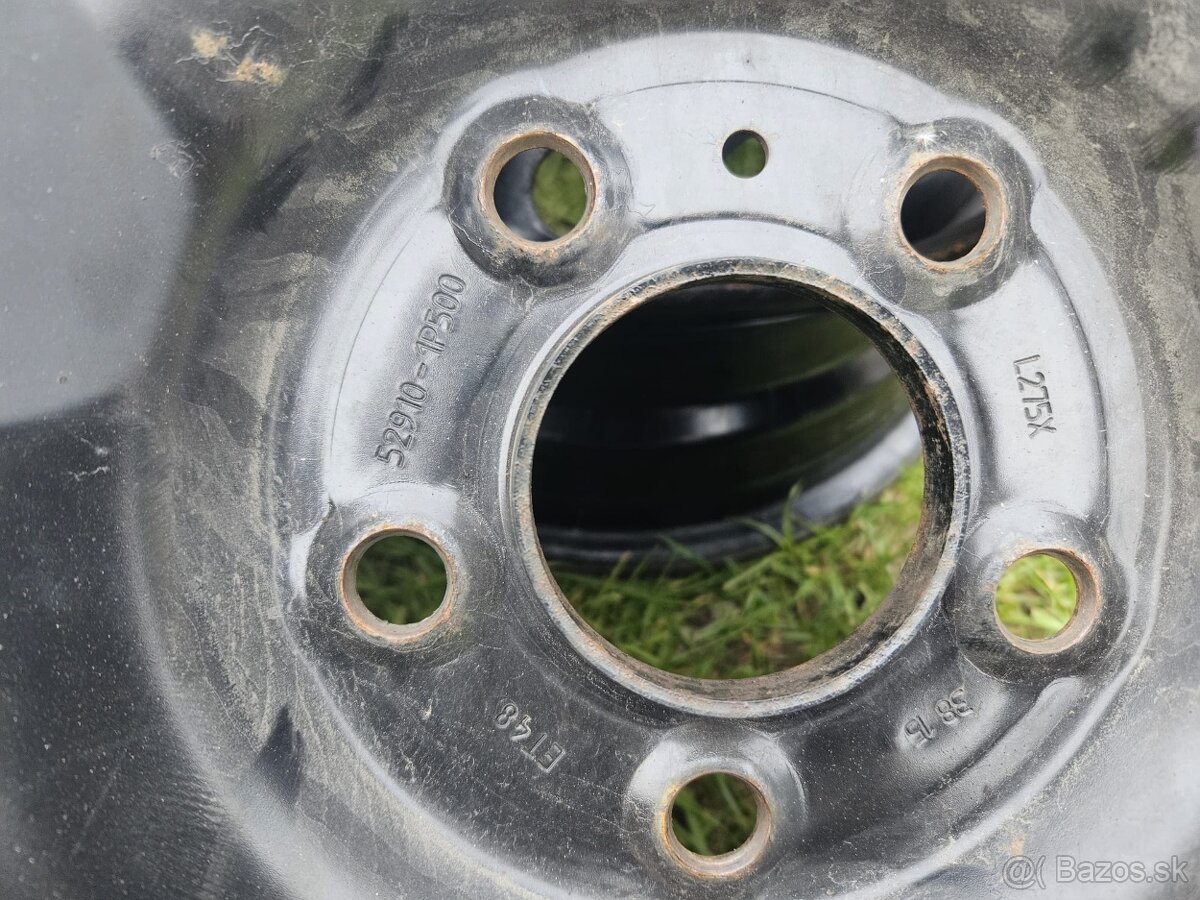 Plechové disky Kia - R15, 5x114.3 - 4