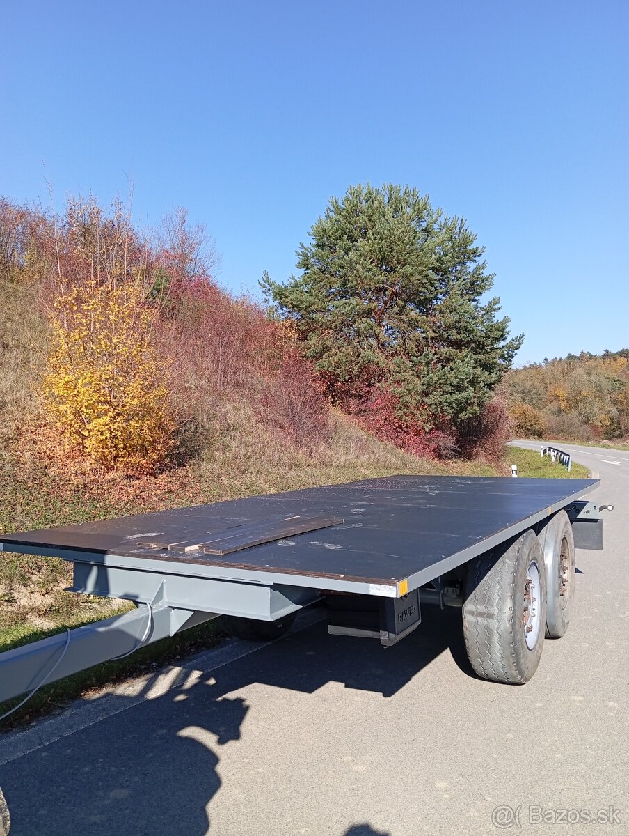 Predám tandemový príves, vlečka na balíky, - 4