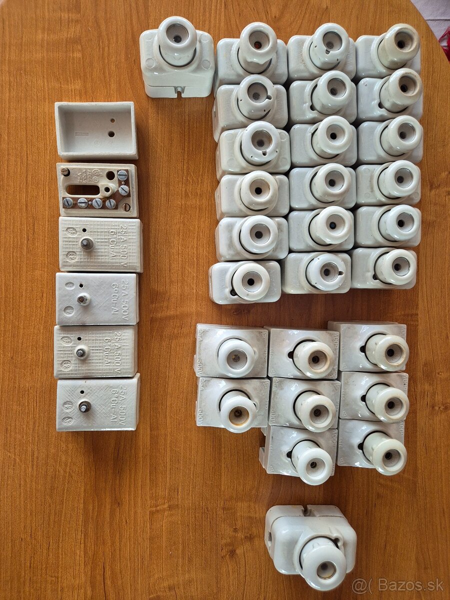 Retro keramické poistky - 4