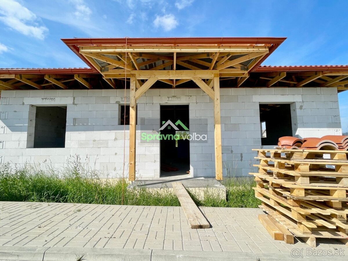 Na predaj novostavba 4-izbového domu v obci Lazany - 4