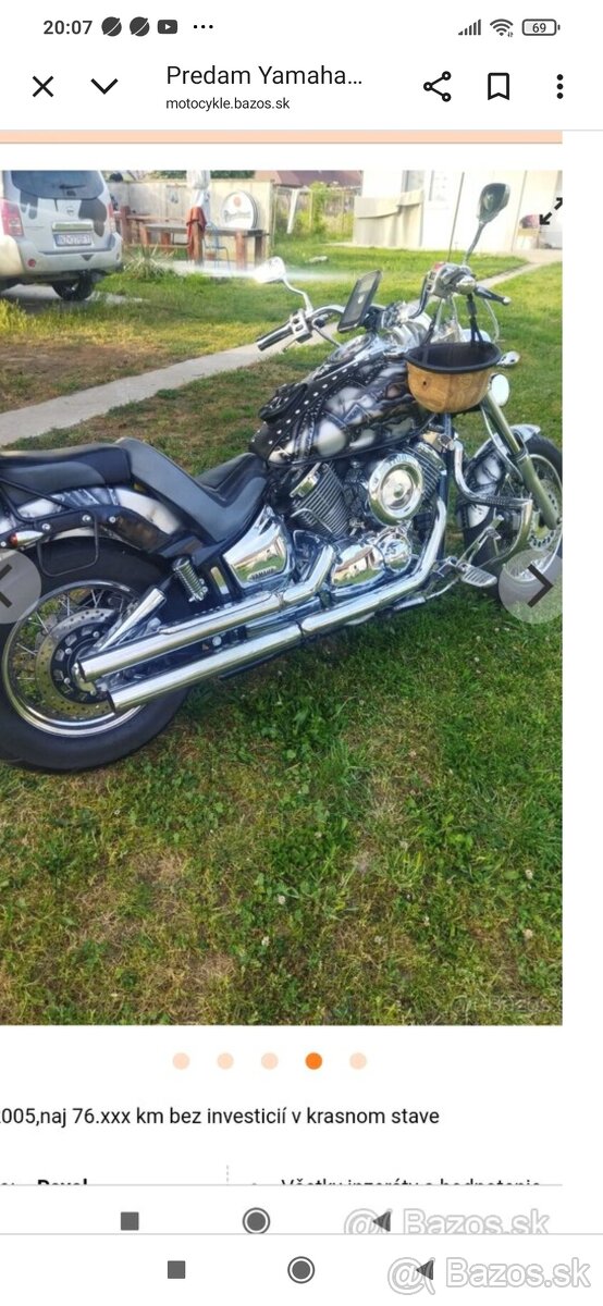 Predam Yamaha dragstar 1100 custom - 4