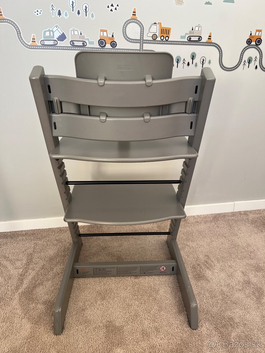 Stokke Tripp Trapp detska rastuca stolicka Storm Grey - 4