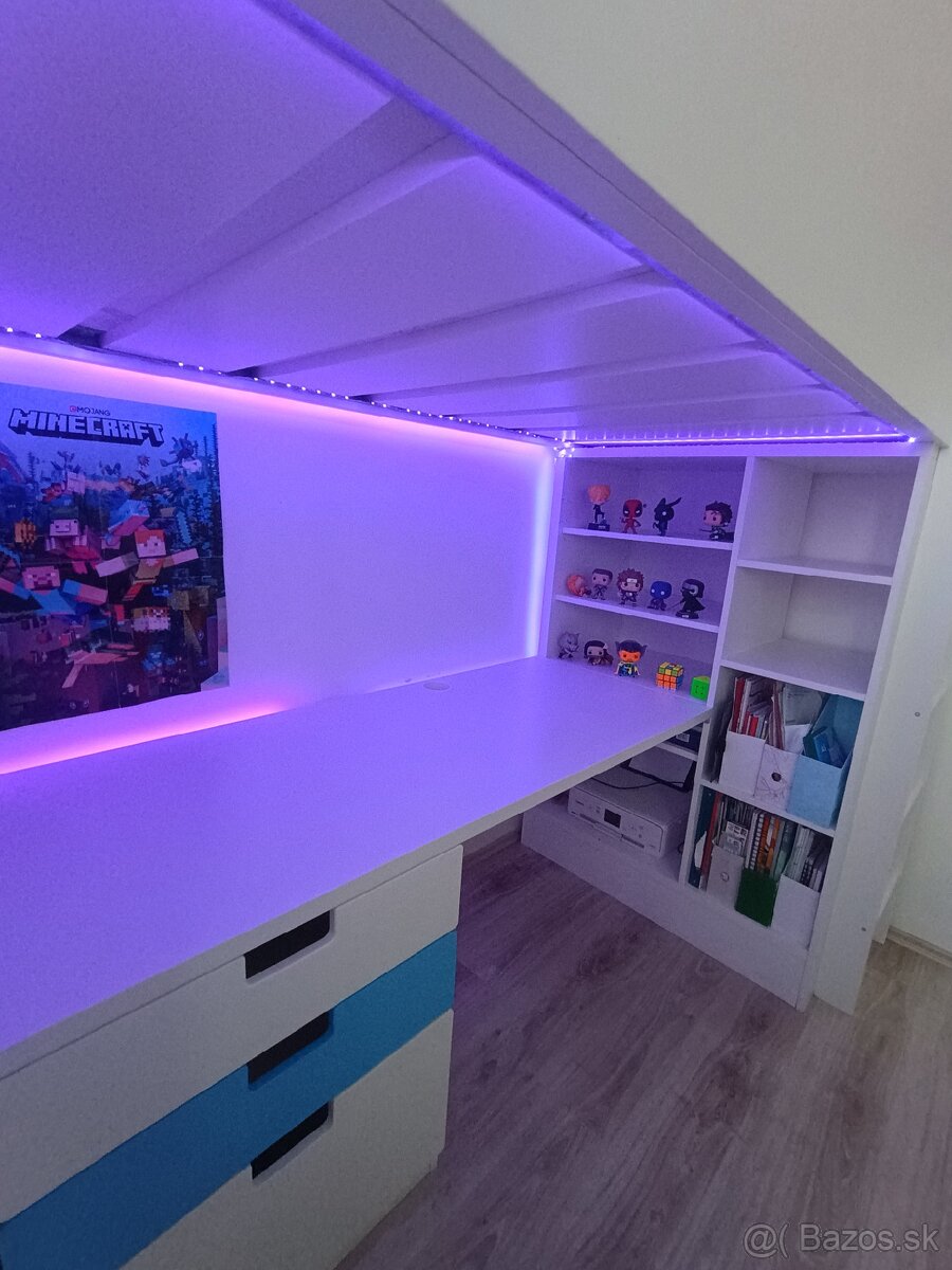 Vysoká detská posteľ IKEA STUVA - 4