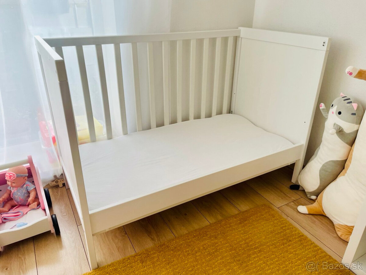 Detská posteľ Sundvik 120 x 60 aj s príslušenstvom - 4
