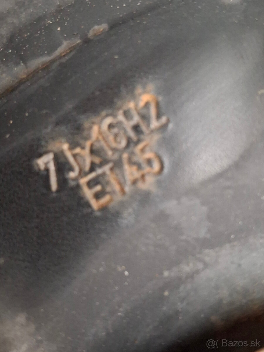 Pneu + disky, rezerva 205/55 R16 - 4