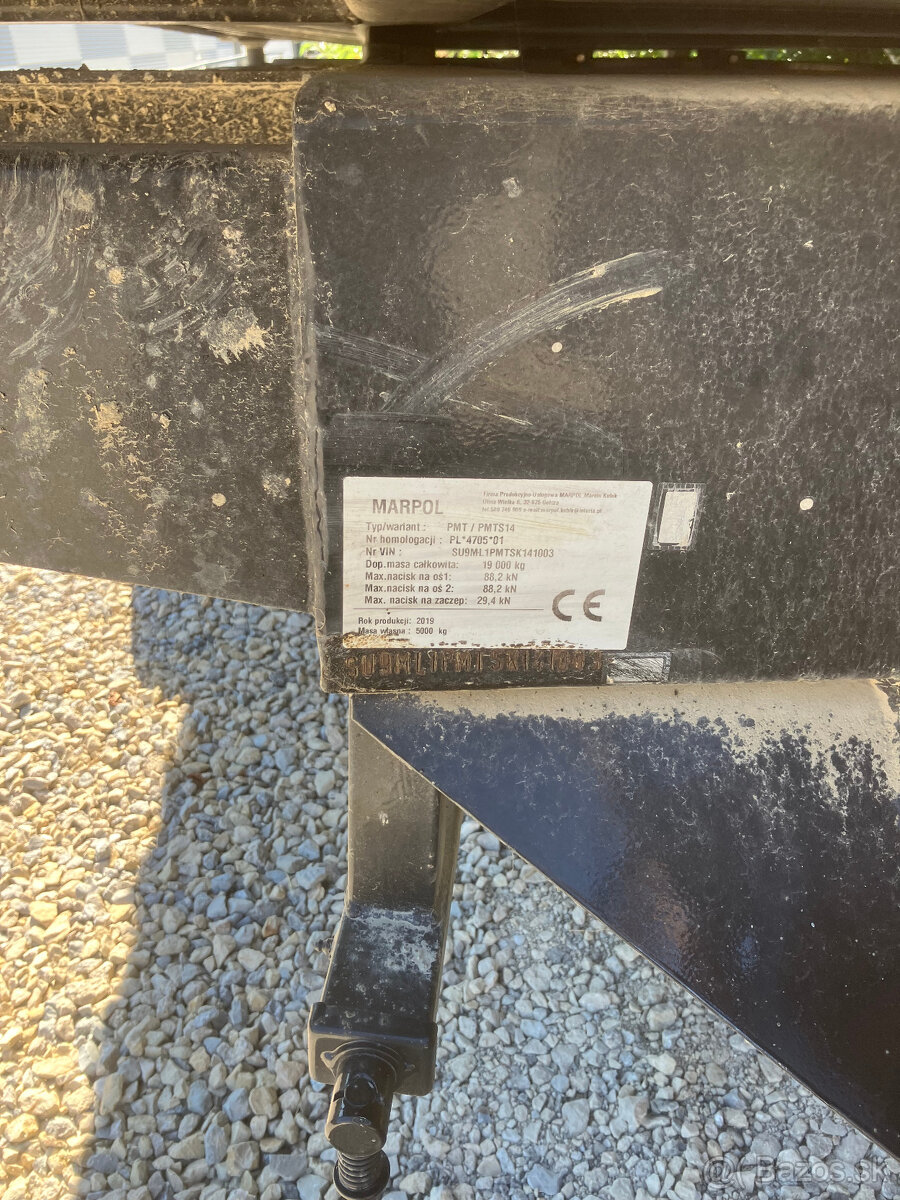 Vlečka, príves za traktor, tandem, sklápač - 4