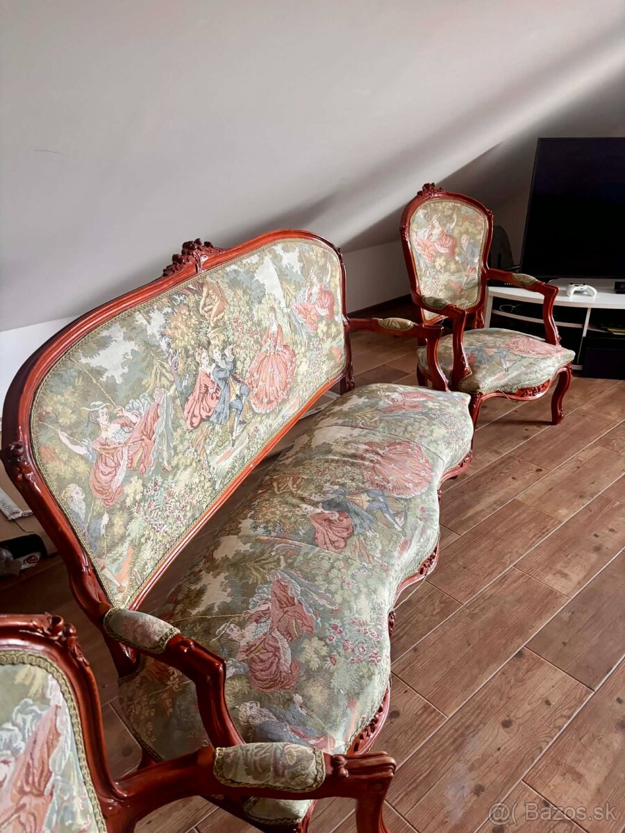 Neobarok/rokoko sedacia súprava - 4