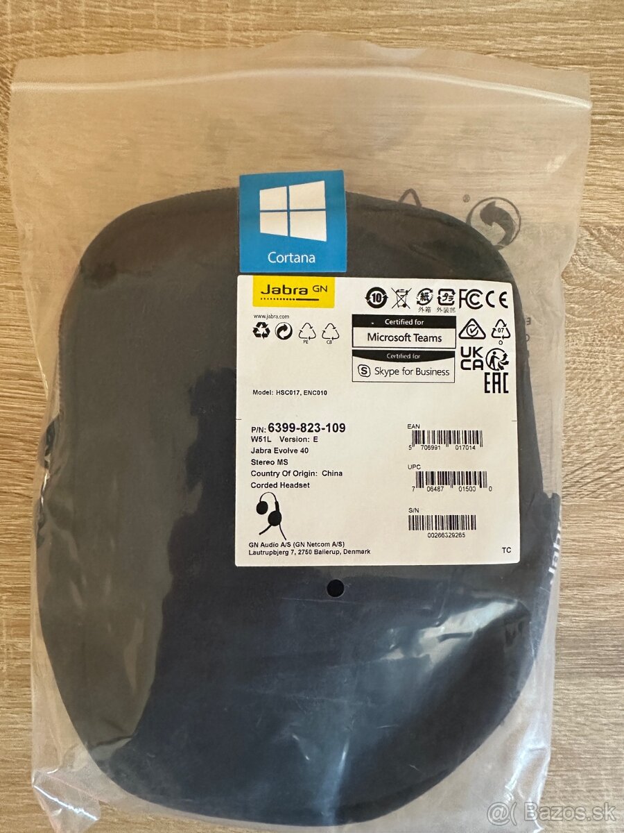 Úplne nové, zabalené Jabra Evolve 40 Stereo USB-A - 4