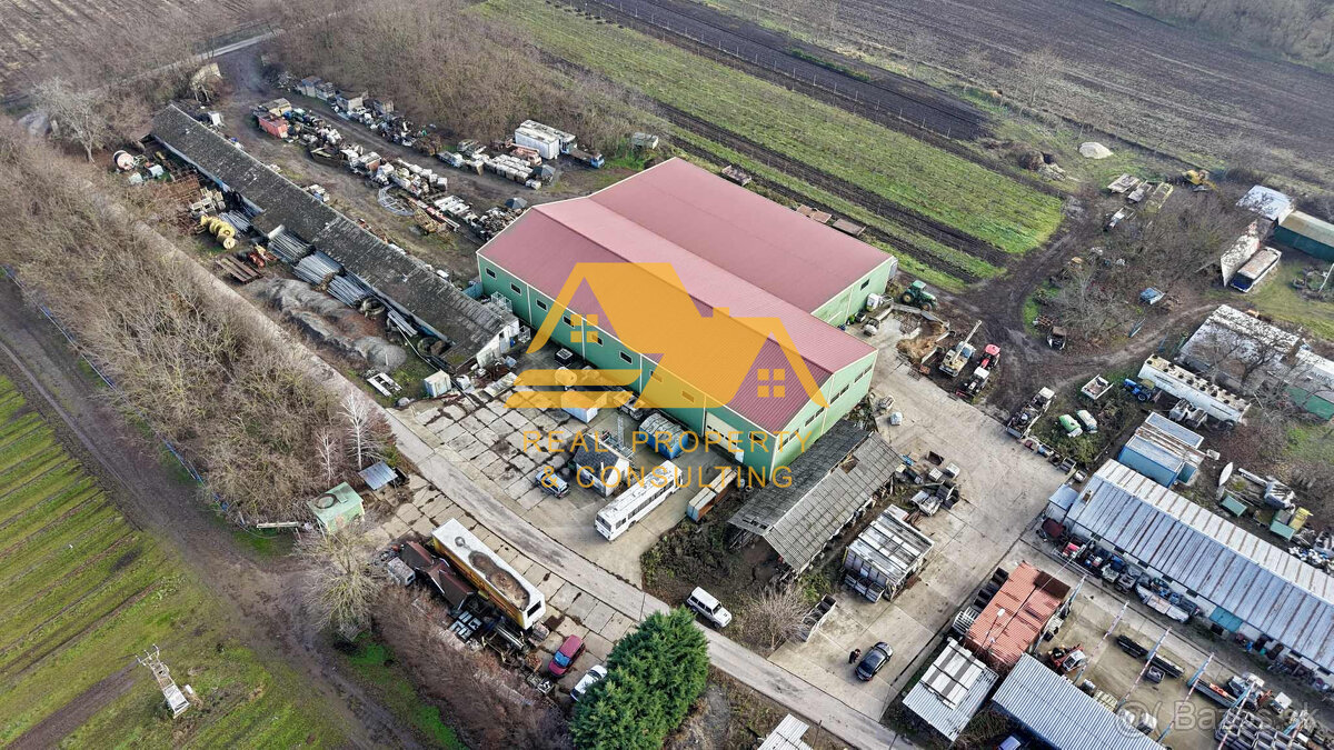 Predám veľký priemyselný areál s halami v Nových Zámkoch - 4