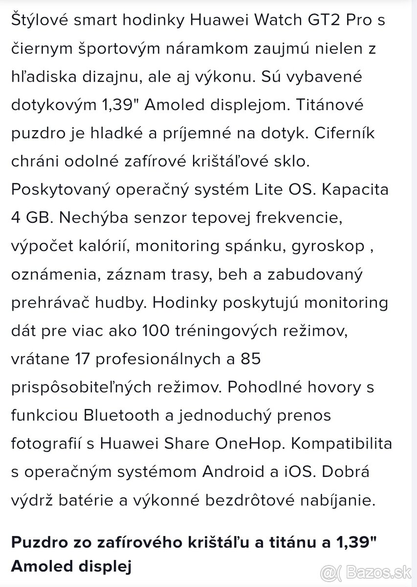 Huawei watch GT 2 Pro - 4