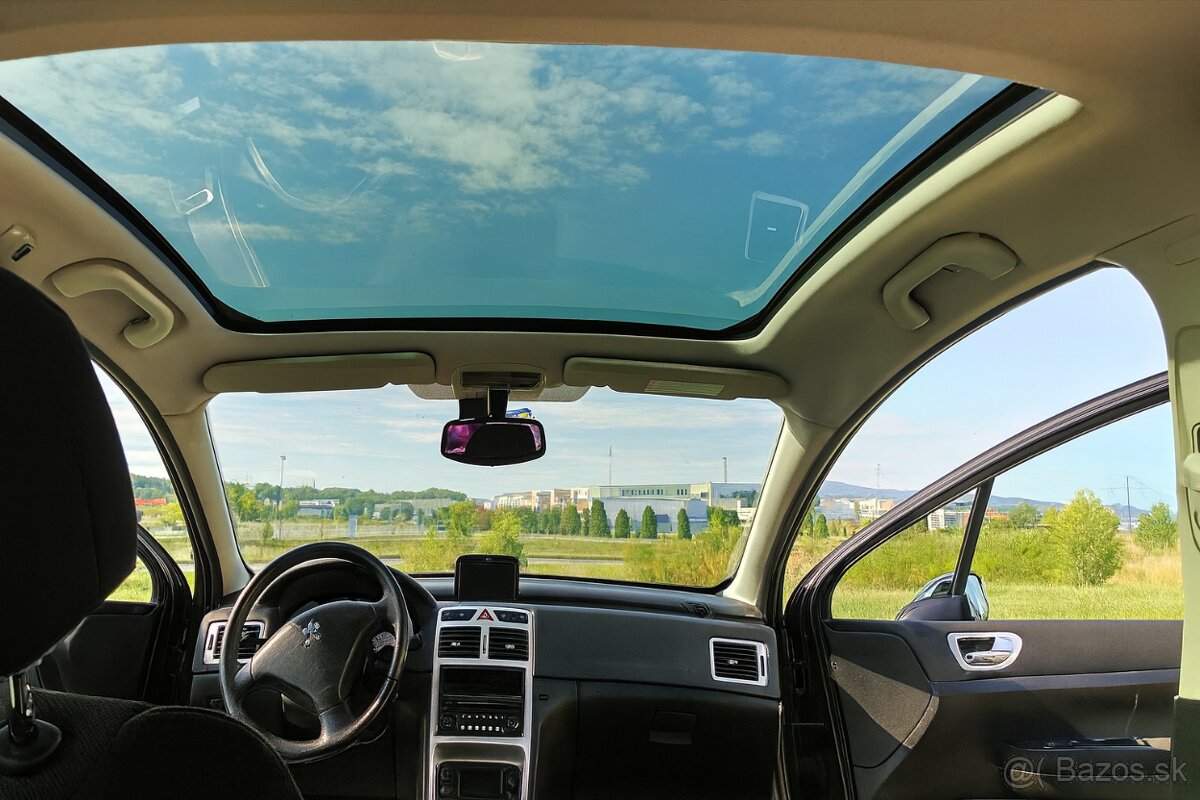 Peugeot 307, ročník 2008, motor 1.6 diesel ročna diaľničná - 4