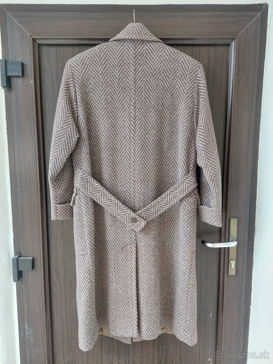 Dámsky kabát flaušový - 4