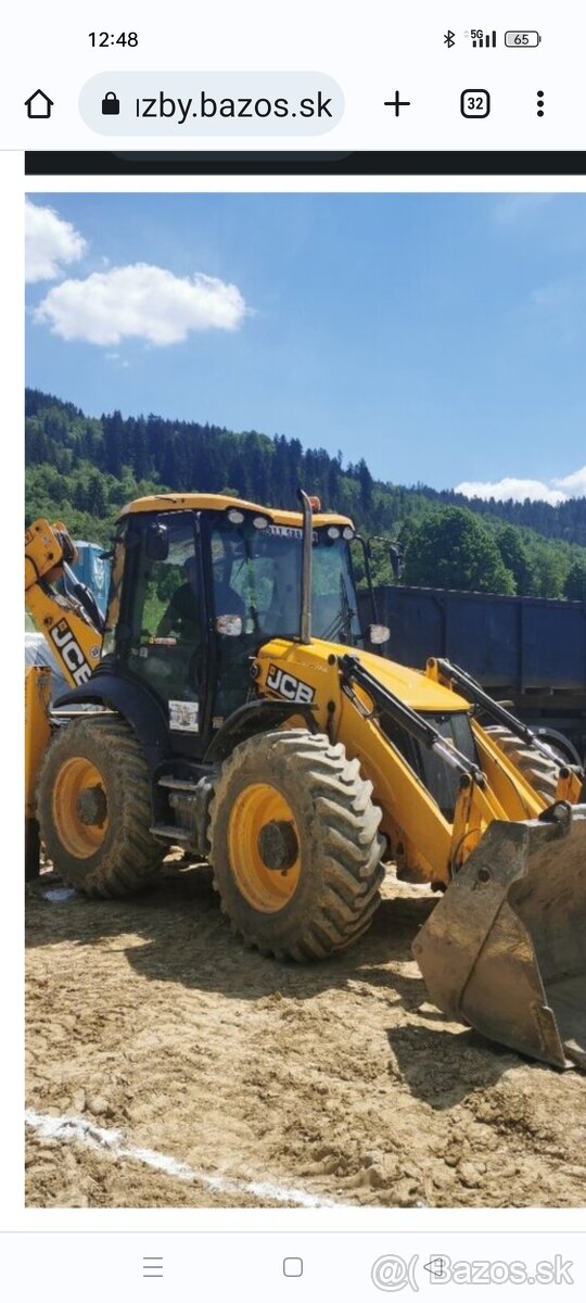 Minibager bager traktorbager zemné prace - 4