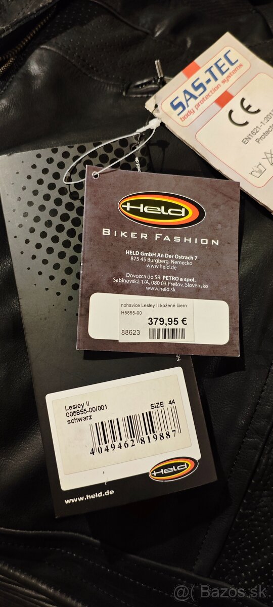 Dámske kožené nohavice Held lesley 2 - 4