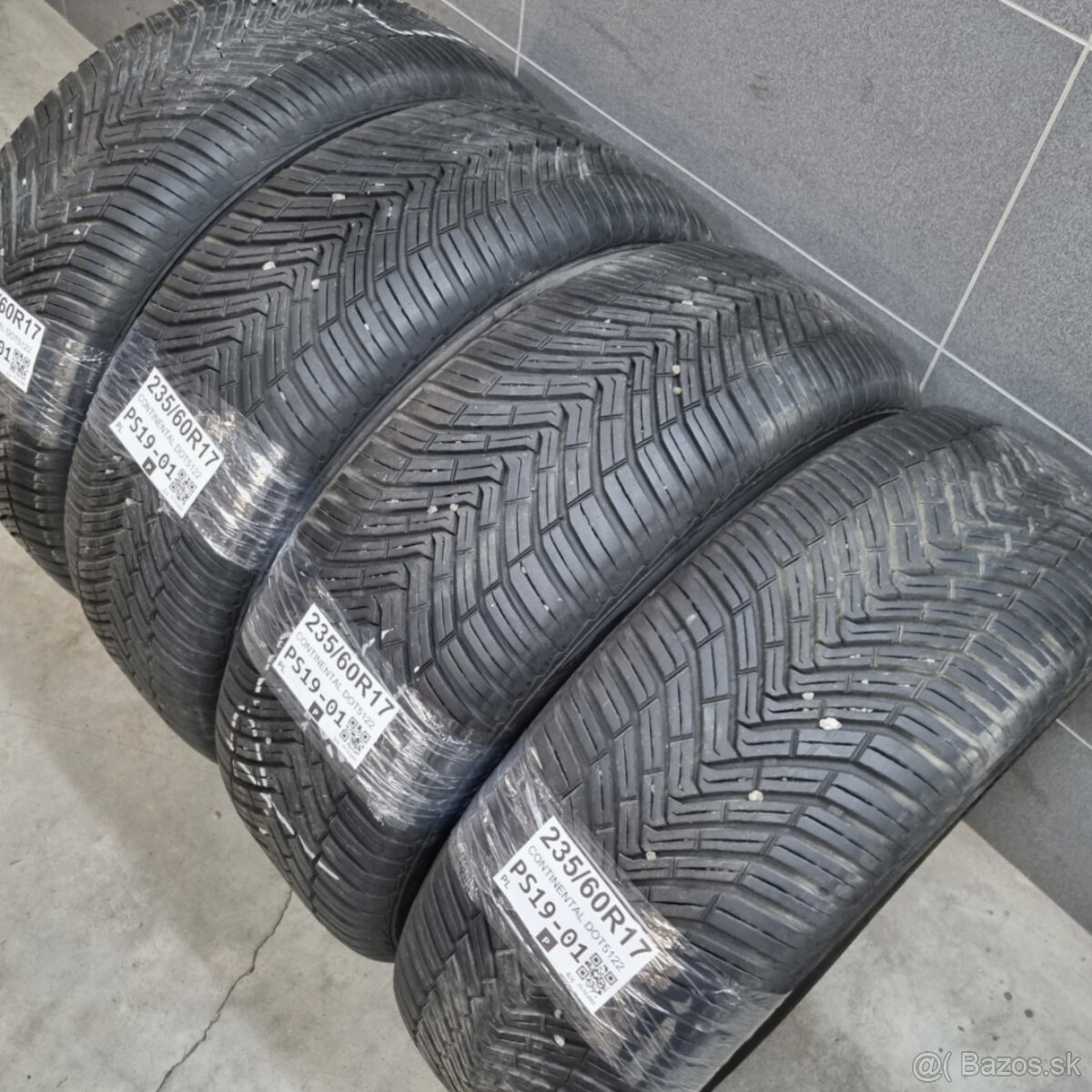 Zimné pneumatiky 235/60 R17 CONTINENTAL - 4