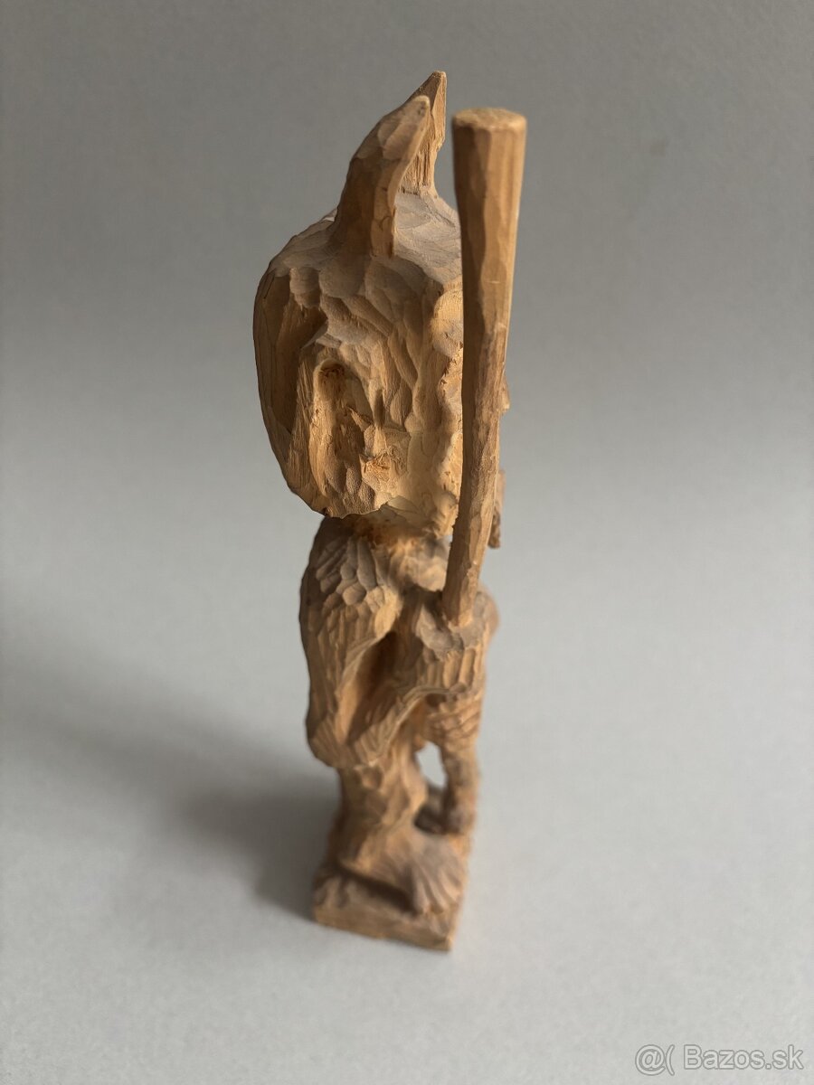 Neznámy ľudový rezbár - Čert - 4