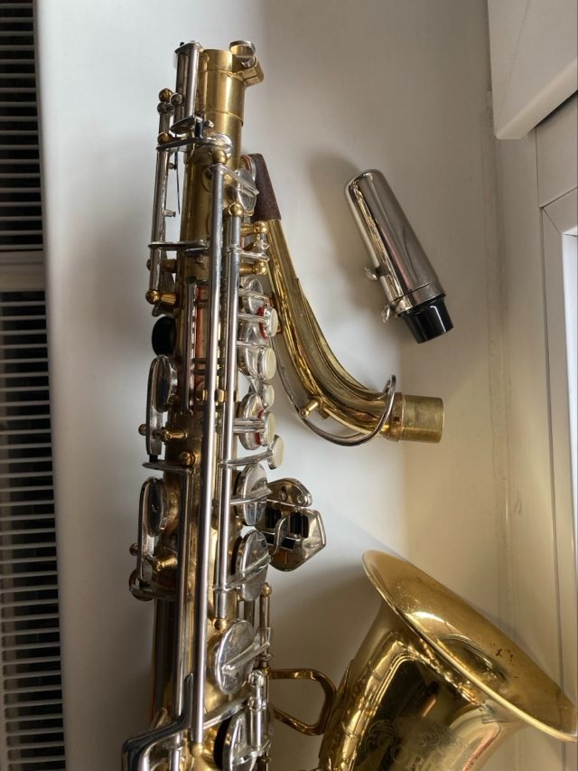 alt saxofón CORTON Amati-zľava - 4