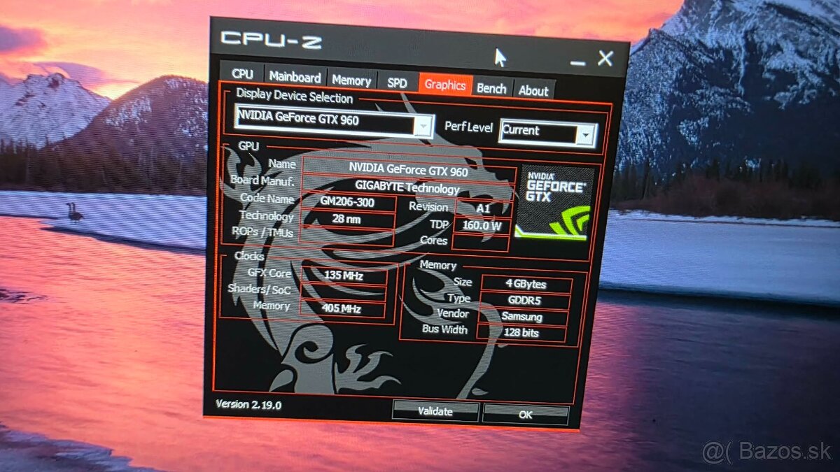 GTX 960 Gigabyte Vindforce 4 GB - 4