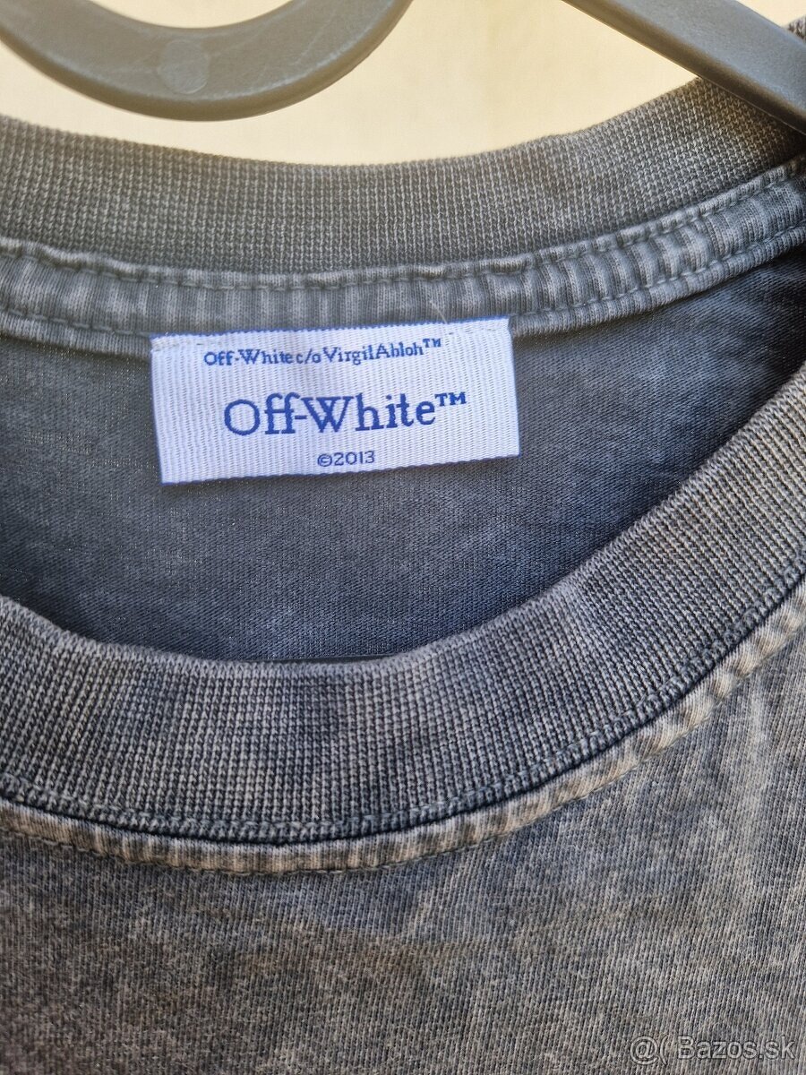 OFF WHITE VIRGIL ABLOH - unisex tričko - 4