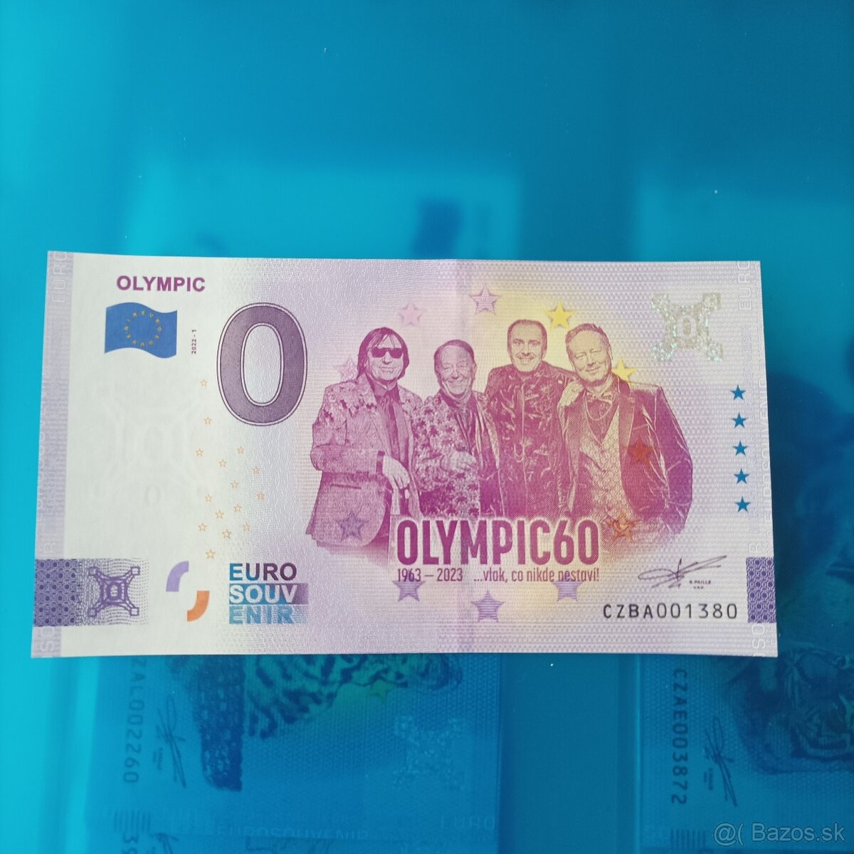 0 euro souvenír Česko - 4