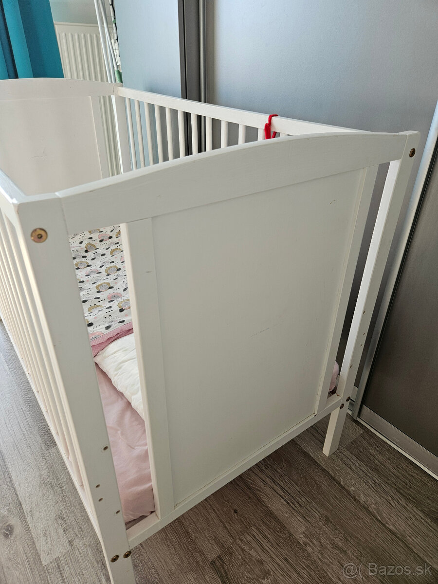 Detska postieľka + matrac + paplón + vankúš - 4