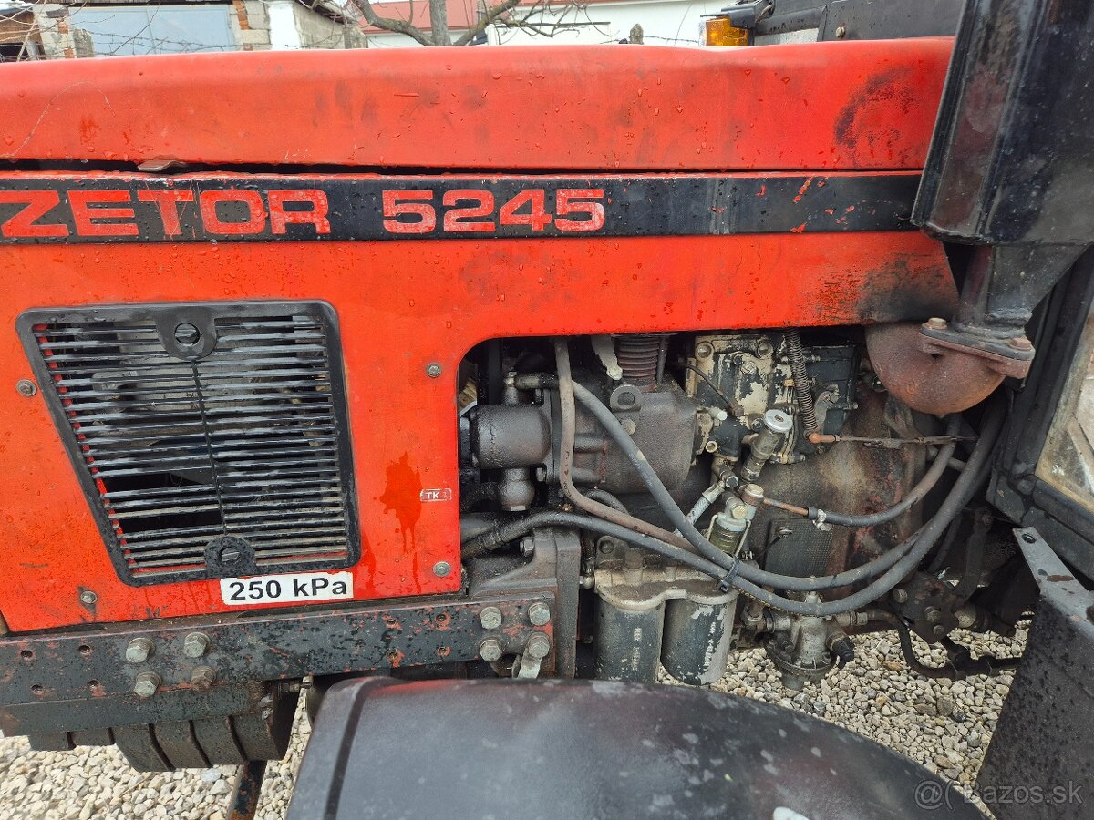 Na predaj traktor Zetor 5245 s vlečkou - 4